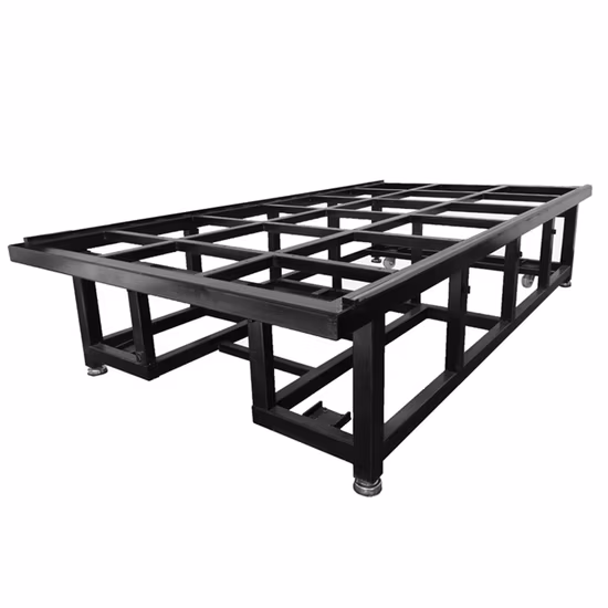 Hersteller 9 kW 11 kW automatisches oszillierendes Messer, Stoff, Leder, Schaumgummi, Schwamm, Schneiden mit Fabrikpreis-Herstellungsmaschine