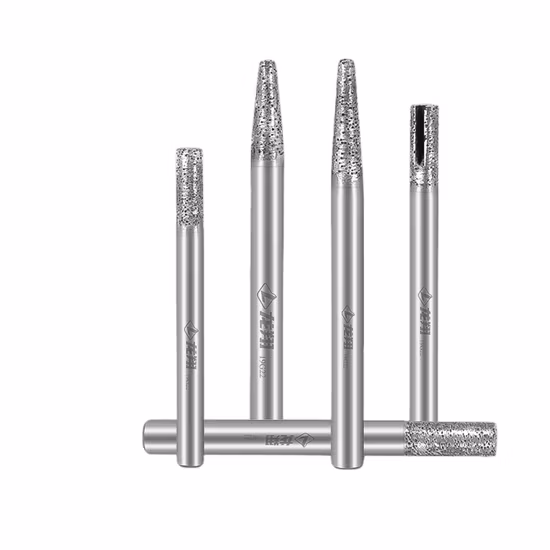 Diamant-Gravur-Bits für Granit und Marmor, CNC-Werkzeuge zum Gravieren von Steinen