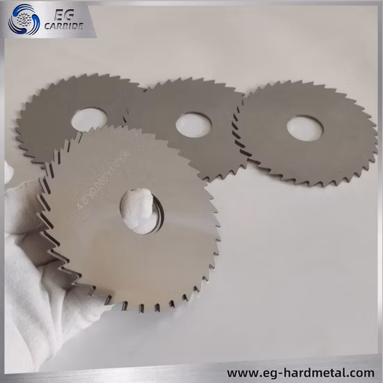 Kundenspezifische runde Wolframkarbid-Schneidklinge zum Verkauf