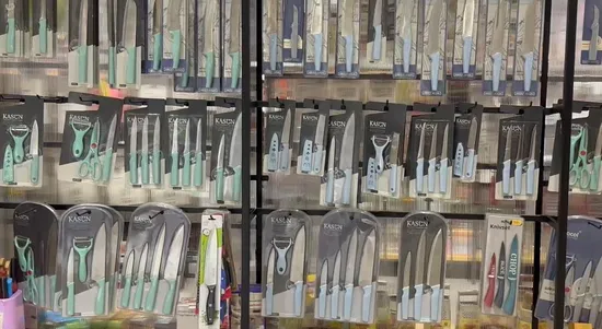 Küchen-Keramikmesser-Set, professionelles Messer mit Scheide, super rostfreie, schmutzabweisende Keramikmesser
