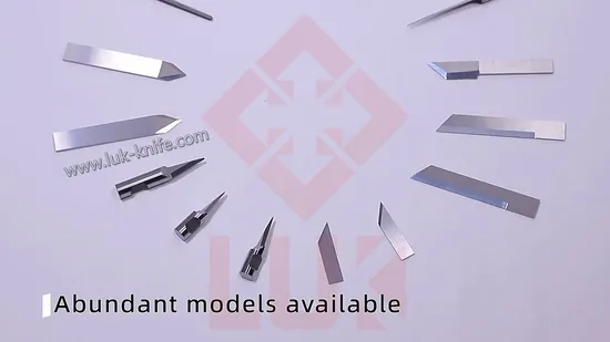 Ecocam E12 Doppelschneidiges, rundes 6-mm-Hartmetallmesser mit oszillierender Klinge