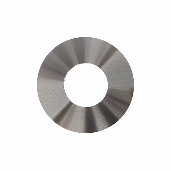 Wolframcarbid-Rundrollenschneideblätter für Tissye-Papierbandfolien-Gummischneidemaschine